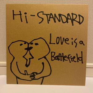 中古　Hi-STANDARD 「Love Is a Battlefield」　アナログ　LP ハイスタ　ハイスタンダード