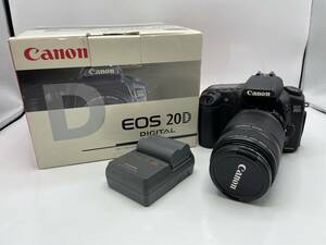 CANON / キャノン EOS20D / EF-S 55-250mm 1:4-5.6 IS / 箱・充電器【SK117】