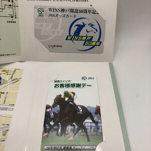 JRA オッズカード2枚　ディープインパクト 競馬