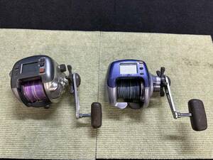 SHIMANO　シマノ　電動リール　1000H　SLS 小船 3000XT　2台セット　まとめて　未チェック　現状品