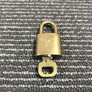 【ルイヴィトン】本物 LOUIS VUITTON パドロック 南京錠 LVロゴモチーフ 鍵付き No.304 カデナ 送料370円 6