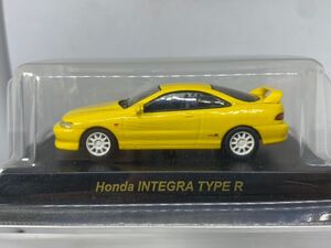 京商 KYOSHO 1/64 HONDA INTEGRA TYPE R ホンダ インテグラ タイプR DC2 黄色