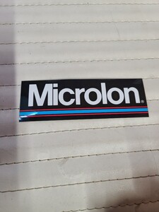 MICROLON0ステッカー　当時物　ビンテージステッカー　レア物　ミシュロン　昭和レトロ