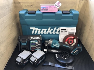 016■未使用品■マキタ　makita 150mm充電式ディスクグラインダ　40Vmax GA034GRMX