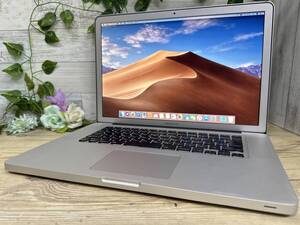 【良品♪】MacBook Pro 2012 A1398[Core i7 3615QM 2.3GHz/RAM:8GB/HDD:500GB/15.4インチ]Mojave インストール済