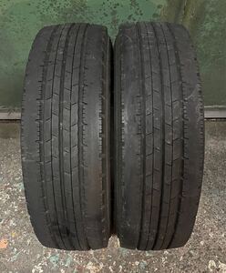 2023年製 DUNLOP ENASAVE SPLT 50 M 205/70R16 111/109N LT 中古品 直接の受け渡し可能 2本 (K)