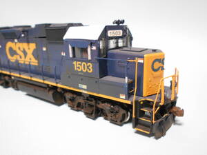 ジャンク品　アサーン ジェネシス アンデコ組立　EMD GP15T　CSX ＃1503　DCC サウンド付