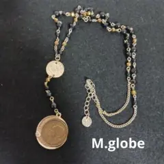 ☆m.globe　コイン　ネックレス