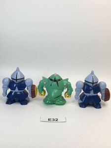 【即決】ギャン ゾック プライズ景品？ SDガンダム ガンダム ガンプラ 完成品 ジャンク 同梱可 E32