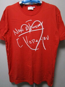 桑田佳祐 LIVE TOUR 2012 I LOVE YOU -now & forever- Ｔシャツ・XL・赤／レッド（コンサートライブツアーグッズサザンオールスターズ）