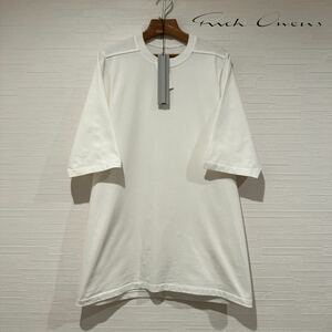 美品 Rick Owens OVERSIZE SWEAT T-SHIRT リックオウエンス オーバーサイズ スウェット Tシャツ M カットソー ダークシャドウ カタリスト