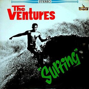 LP ヴェンチャーズ Surfing LP7054 LIBERTY /00260