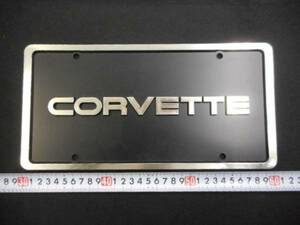 アメ車　コルベット　カマロ　ムスタング　チャレンジャー　トランザム　コブラ　シェルビー　等　　ナンバー　CORVETTE　 シルバー色