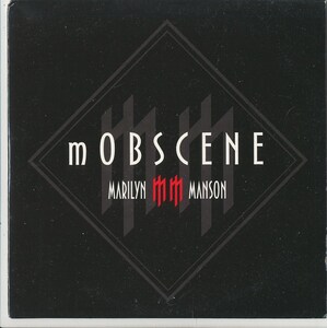 MARILYN MANSON / マリリン・マンソン / mOBSCENE /EU盤/中古CD！72751