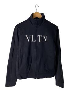 VALENTINO◆ヴァレンティノ/ロゴトラックジャケット/Sサイズ/ナイロン/ブラック/RV3MF00YYPF