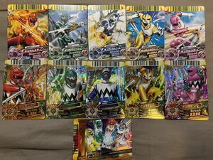 美品 ダイスオーDX ギンガマンセット レア DX GR ワザカード 戦隊ヒーロー