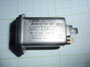 TDK-4-1 TDK製C電源ライン用EMCフィルタ　ZUB2210D-22