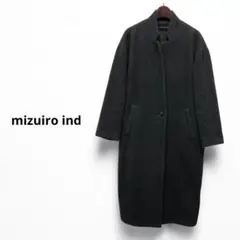 mizuiro ind ウールコート　ロングコート