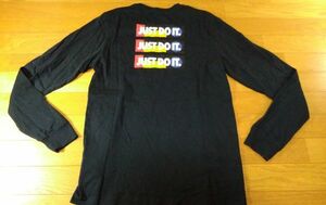 NIKE ナイキ ロンT 長袖 JDI STICKR REPEAT L/S Tシャツ SIZE:M 黒 送料215円～