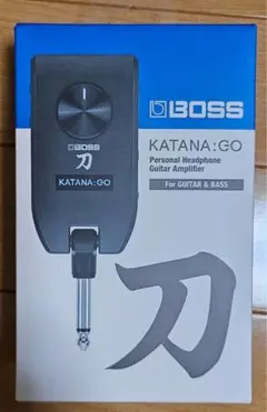 【新品】 BOSS KATANA GO ボス ヘッドホン アンプ ギター ベース