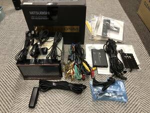 おまけ付★三菱電機★ ダイアトーン メモリーナビ NR-MZ80PREMI CD DVD フルセグ Bluetoothオーディオ 連動ETC DSRC(2.0) ビーコン付属