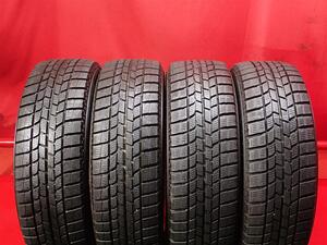 スタッドレス4本 《 グッドイヤー 》 アイスナビ 6 [ 185/65R15 88Q ]9/7.5分山★ bB シエンタ アクア フリード デミオ ノート stati15