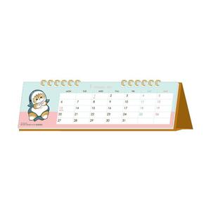 モフサンド mofusand キャラクター 2025Calendar 卓上カレンダー2025年 デスクカレンダー スリム