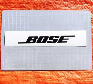 #★新品　BOSE/ボーズ　カッティングステッカー/デカール/ワッペン　スピーカーステッカー　ロゴステッカー　カーボン柄　オーディオ★