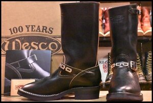 【8D 箱付 美品 リミテッド 限定 23年】WESCO ウエスコ カスタムボス エンジニア ホースハイド 11インチハイト ブーツ HOPESMORE