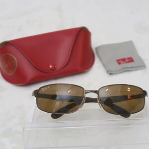 希少レア　Ray-Ban　定価31350円　ブラウン　サングラス　RB3254　レイバン