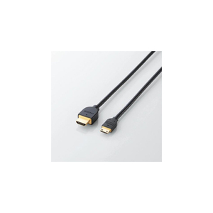 エレコム イーサネット対応HDMI-Miniケーブル(A-C) 1.5m ブラック DH-HD14EM15BK /l