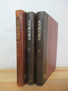 n03●貴重書籍!本邦鉱物図誌 3冊 伊藤貞市 大地書院 図版等多数 地学 天然石 パワーストーン 化石 岩石 鉱石 鉱山 水晶 テルル石 230721