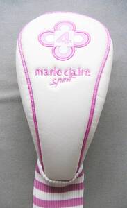 marie claire sport、フェアウェイウッド用ヘッドカバー、中古