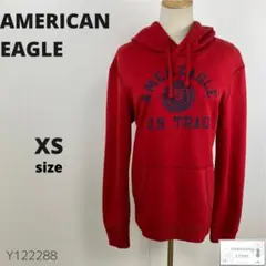 美品 AMERICAN EAGLE アメリカンイーグル パーカー スウェット 赤