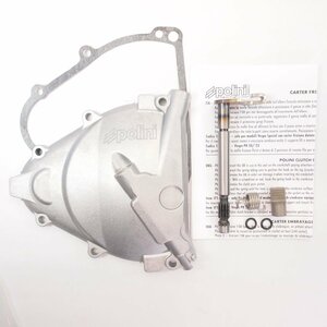 Clutch Cover POLINI for Vespa 50s 100 ET3 90ss PK50XL2 PK125 Smallframe ベスパ PK XL2タイプ クラッチカバー ビンテージ スモール