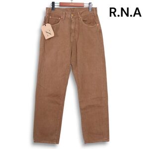 【新品 未使用】 RNA アールエヌエー 通年★ Nテーパード ストレッチ ベーシック デニム パンツ ジーンズ Sz.S レディース　K4B00900_A#R