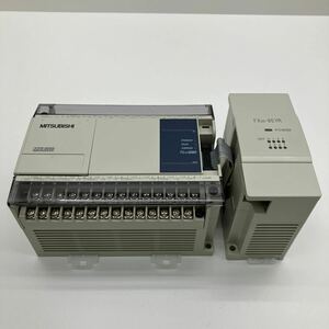 【中古品】三菱　MITSUBISHI　シーケンサ FX1N-40MR/F入力増設ブロック　X2N-8EYR　通電確認済　Y-350