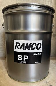 RAMCO SP/CF 5w30 ガソリン車兼用　部分合成油　20L 法人様送料無料