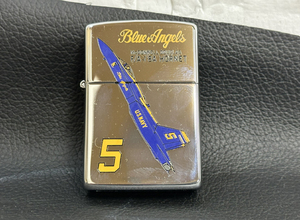 Zippo Blue Angels 1993年 McDONNELL DOUGLAS F/A-18A HORNET 5 ブルーエンジェルス ジッポ 現状品 ヴィンテージ 札幌市 白石店