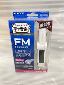 送料無料S61368 ELECOM FMトランスミッター 新品　未開封