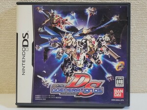 中古☆DS SDガンダム GジェネレーションDS 送料無料 箱 説明書 付き 3DS可 ジージェネ レア 希少