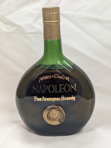 未使用品 古酒 Prince de Chabot NAPOLEON Fine Armagnac Brandy 700ml 未開栓 ナポレオン ブランデー ウィスキー