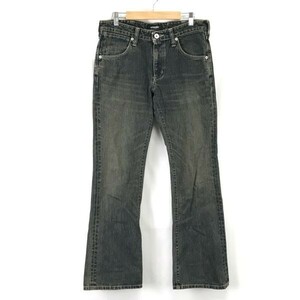 ラングラー/Wrangler★黒デニムパンツ/ジーンズ【メンズ29/股下81cm/グレー】ズボン/Pants/Trouser◆BH723