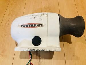 アンカーウインチ　パワーメイト　12V 200W 正回転　作動確認済　ヤマハ　ボート