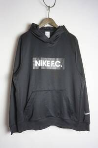 美品 22SS NIKE ナイキ DF リベロ フリース フーディー スウェット パーカー DC9076-010 黒 サイズXXL 本物 915O★1