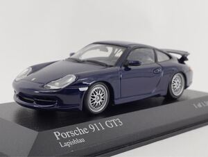 MINICHAMPS Porsche 911 GT3 1998 ブルーメタリック 1/43 《ミニカー 廃盤 スポーツカー》まとめ セット ミニチャンプス ポルシェ