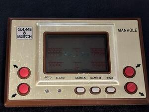 昭和レトロ ゲームウォッチ マンホール MH-06 反射板交換済み