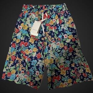 未使用 GUCCI Hawaiian Anchors Shorts グッチ フラワープリントショーツ ハーフパンツ size:46 メンズ