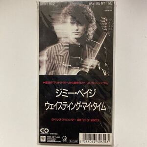 短冊8センチCD 未開封新品 美品★ジミー・ペイジ/ウェイスティング・マイ・タイム 10SW-60 レッド・ツェッペリン