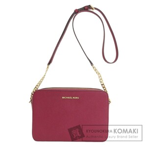 Michael Kors マイケルコース ロゴ金具 ショルダーバッグ レザー レディース 中古